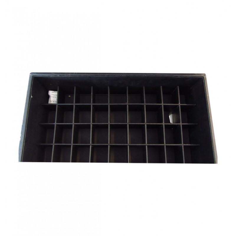 Black Plastic 15 Compartment Tray Divider